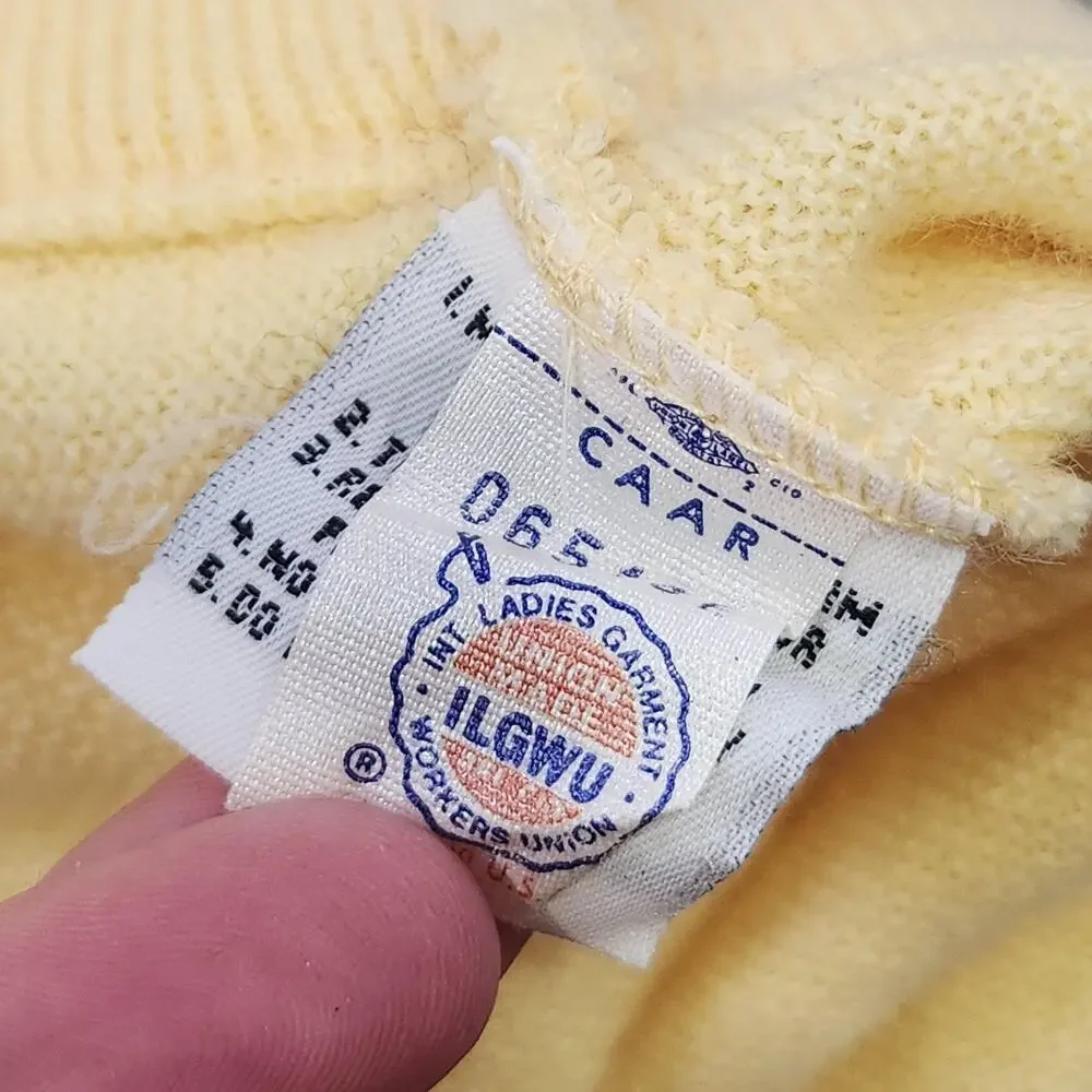 Vintage‎ IZOD Lacoste Sweater Mens Large V Neck Pullover Crocodile 80s Knit USA